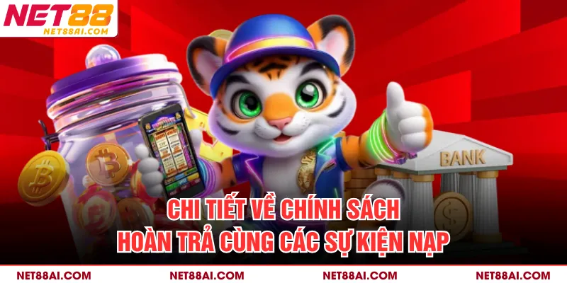 Chi tiết về chính sách hoàn trả cùng các sự kiện nạp