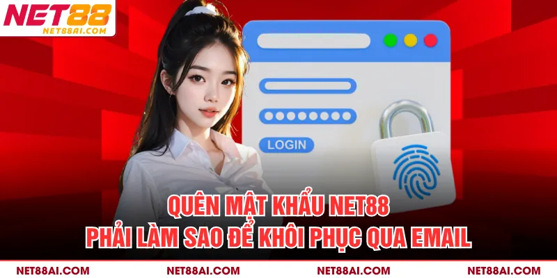 Quên mật khẩu NET88 phải làm sao để khôi phục qua email